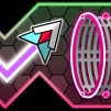 Geometry Dash Hyper Wave: Neon Challenge
