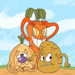 Cuphead Botanic Panic