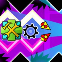 Geometry Dash Neon Wave