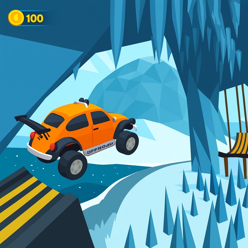 Overcome dangerous obstacles in Stunt Paradise